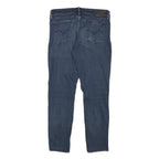 LEVI'S Womens Slim Blue Denim Jeans W29 L27 Cotton Blend Zip Casual Skinny