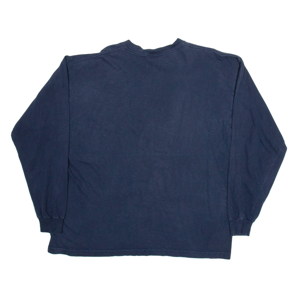 NAUTICA Mens T-Shirt Blue Long Sleeve XL