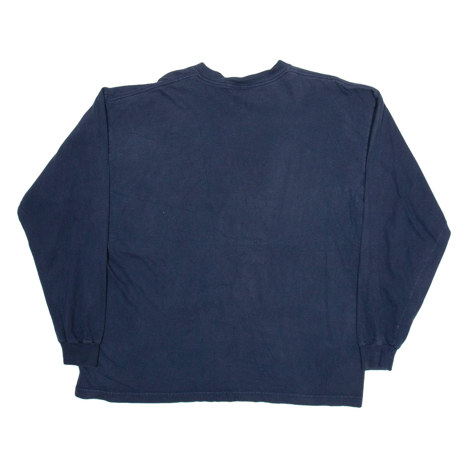 NAUTICA Mens T-Shirt Blue Long Sleeve XL