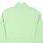 ODLO Womens Green 1/4 Zip Sweatshirt L Lightweight Performance Pullover