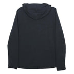 NIKE Womens Black Hoodie L Full Zip Dri-Fit Sports Zip Up Sweatshirt