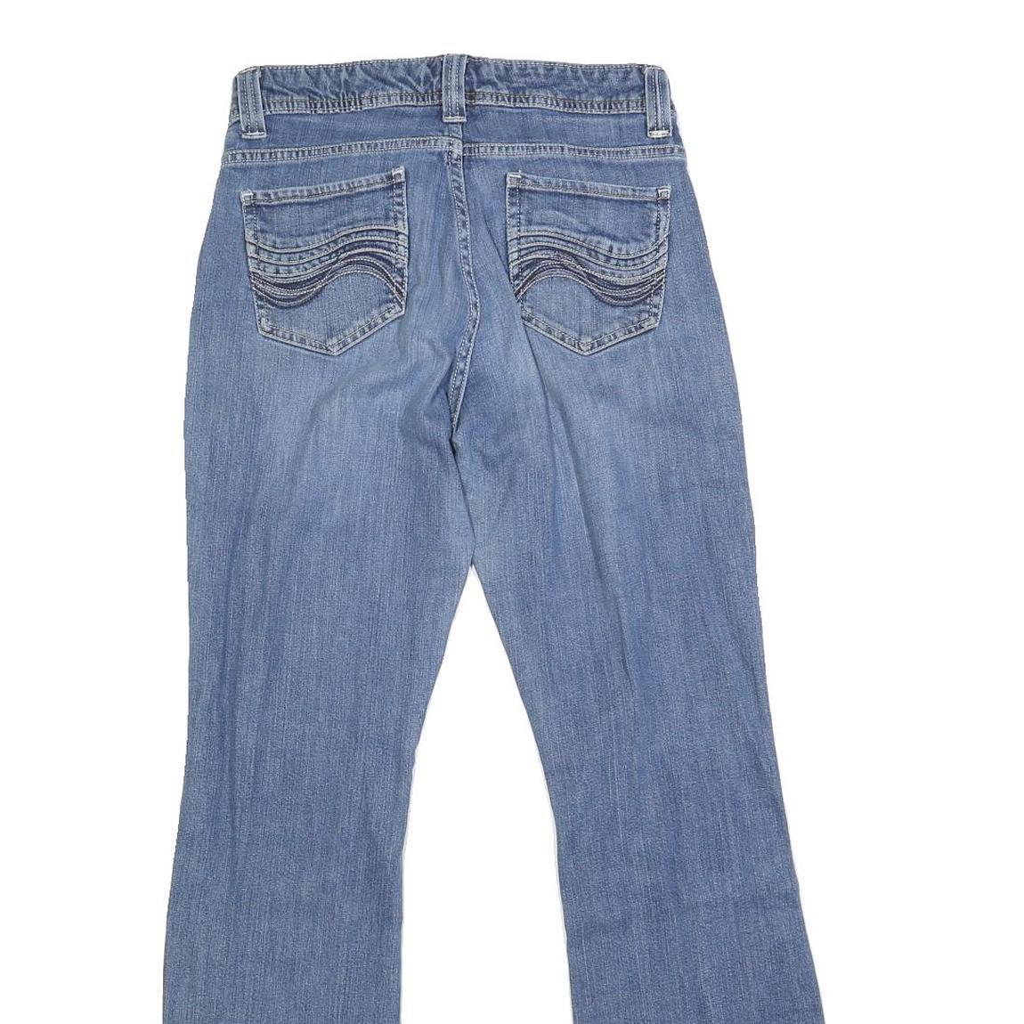 LEE Mens Regular Fit Straight Blue Denim W28 L31 Zip Closure Classic Style Jeans