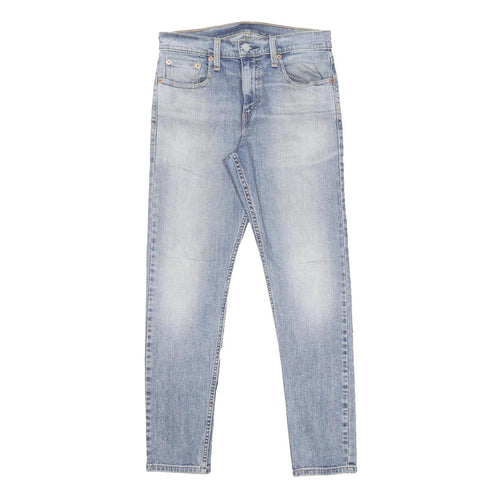 LEVI'S 512 Tapered Mens Jeans Blue Slim Tapered Denim Light W30 L30 Stylish