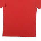 POLO RALPH LAUREN Mens Red V-Neck T-Shirt M Cotton Blend Classic Fit