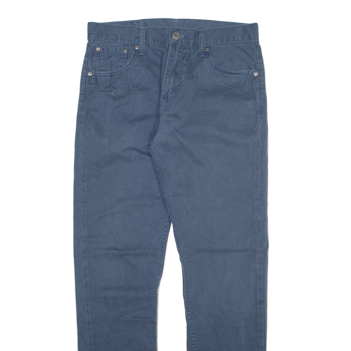 LEVI'S 508 Mens Trousers Blue Regular Tapered W30 L32