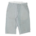 Mens Cotton Blend Grey Casual Shorts XL W34 Pocket Workwear Style