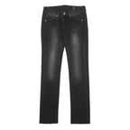 LEVI'S Womens Jeans Black Slim Skinny Denim Medium W26 L32 Zip Cotton Blend