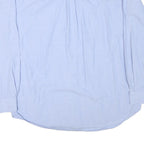 TOMMY HILFIGER Mens Blue Button-Down Shirt XL Cotton Blend Classic Fit Formal