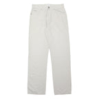 CALVIN KLEIN JEANS Mens Regular Fit Beige Denim W30 L33 Classic Cotton Blend Zip