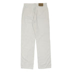 CALVIN KLEIN JEANS Mens Regular Fit Beige Denim W30 L33 Classic Cotton Blend Zip