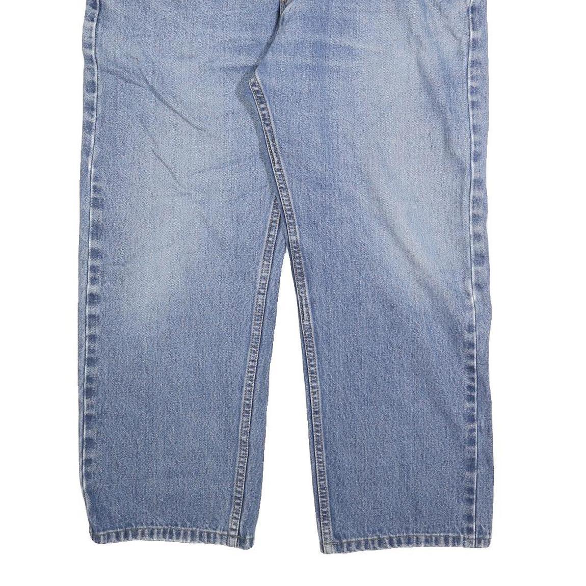 LEVI'S 505 Mens Jeans Blue Regular Straight Denim Medium W36 L25 Classic Zip