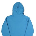 JACK WOLFSKIN Womens Blue Outdoor Jacket UK 12 Polyester Blend Zip Hooded