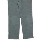 DOLCE & GABBANA Mens Cotton Blend Grey Regular Fit Straight Leg Trousers W36 L30