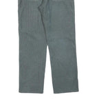 DOLCE & GABBANA Mens Cotton Blend Grey Regular Fit Straight Leg Trousers W36 L30