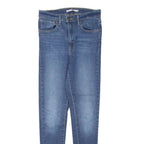LEVI'S Mile High Womens Jeans Blue Regular Skinny Stone Wash W27 L29