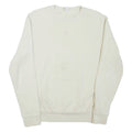 REEBOK Womens Sweatshirt Beige Crew Neck M