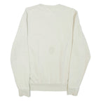 REEBOK Womens Sweatshirt Beige Crew Neck M
