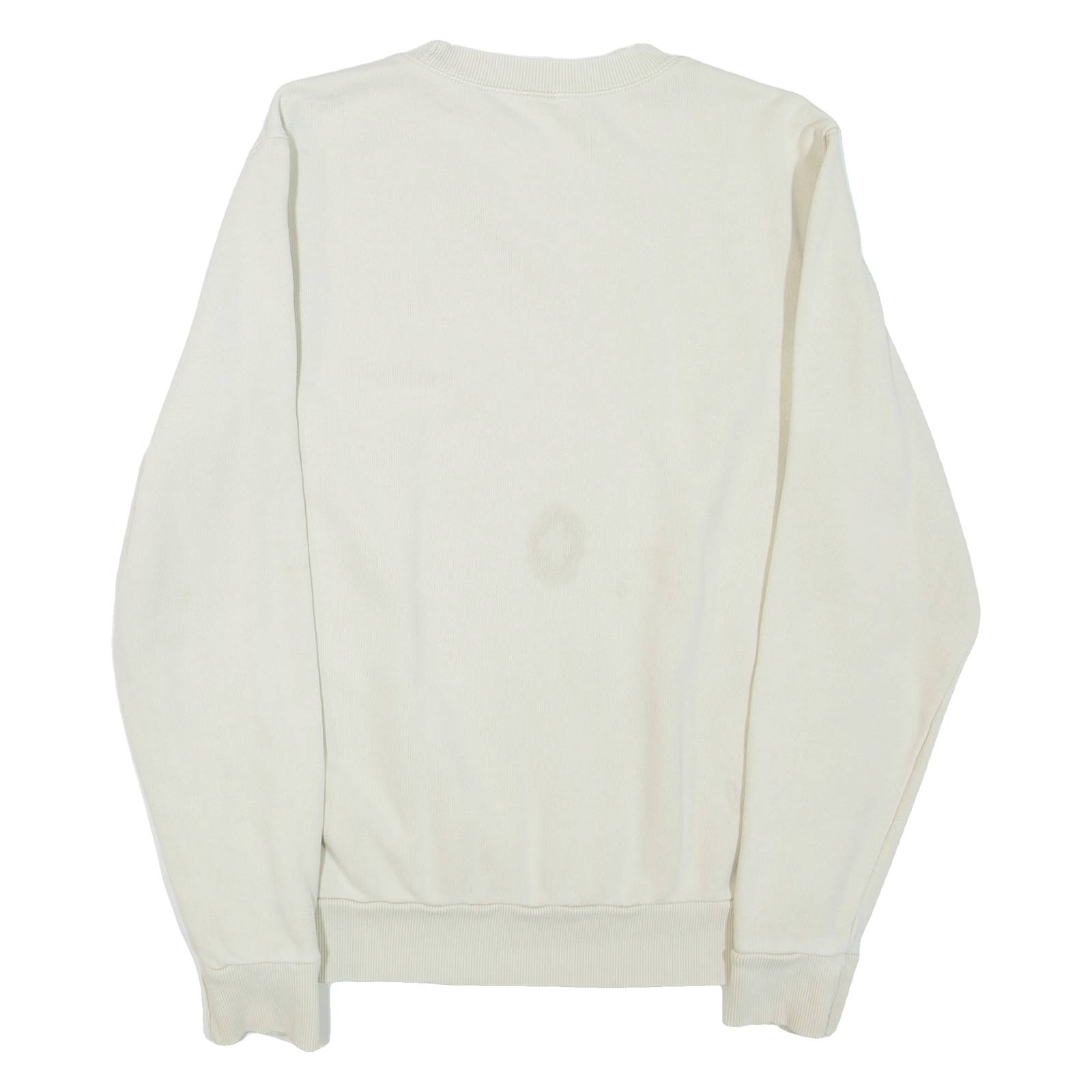 REEBOK Womens Sweatshirt Beige Crew Neck M