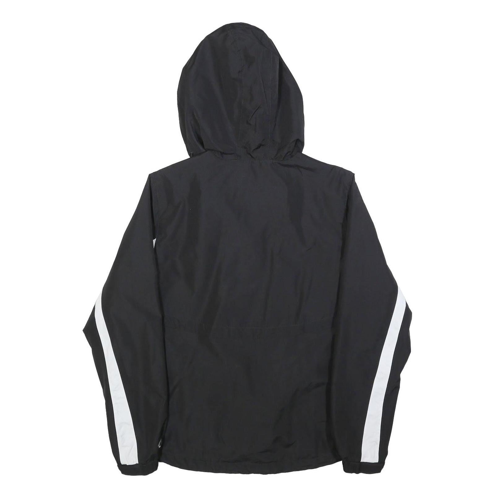 CHAMPION Womens Black & White Golden Ram Marching Band Windbreaker Jacket S