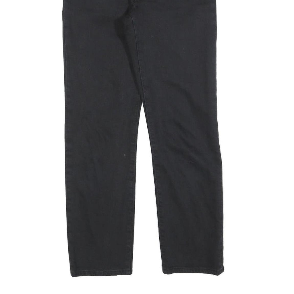 LEVI'S 501 Big E Womens Jeans Black Regular Straight Denim W24 L28 Classic