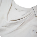 HOBBS LONDON Womens Cream & Black Bodycon Woven Short Sleeve Knee Length Dress