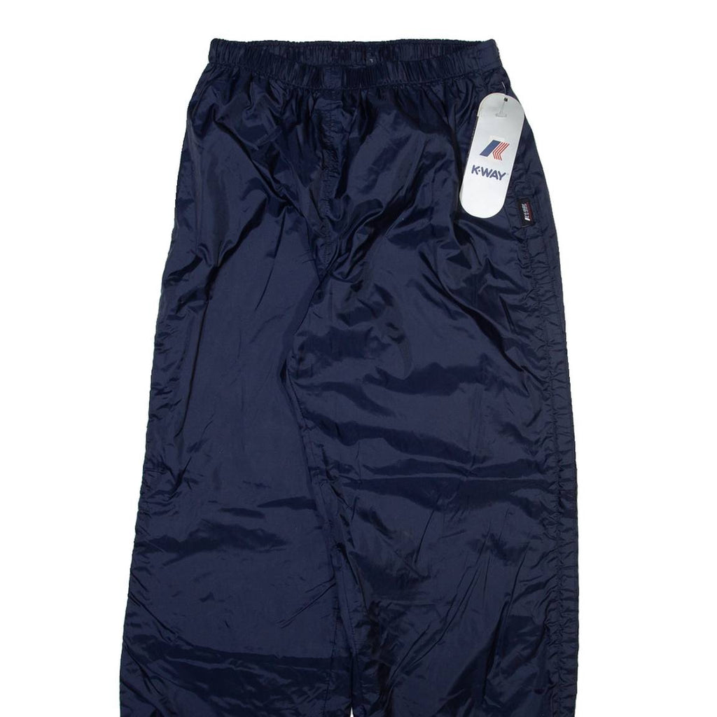 KWAY Mens Trousers Blue Regular Straight W28 L31