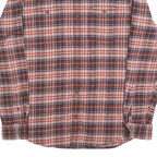 WIND RIVER Mens Red & Blue Plaid Cotton Blend Shirt M Casual Long Sleeve