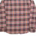 WIND RIVER Mens Red & Blue Plaid Cotton Blend Shirt M Casual Long Sleeve