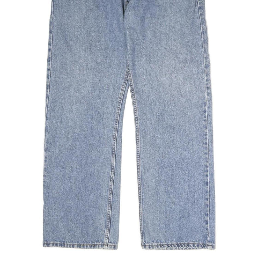 LEVI'S 505 Mens Jeans Blue Regular Straight Denim W36 L30 Classic Zip Fly