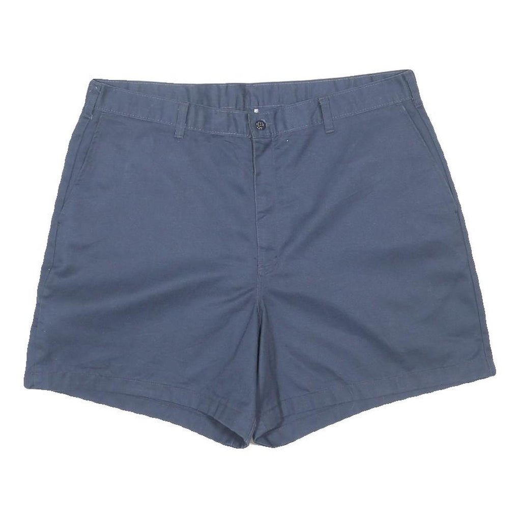 DICKIES Mens Blue Casual Shorts XL W40 Cotton Blend Classic Fit Workwear