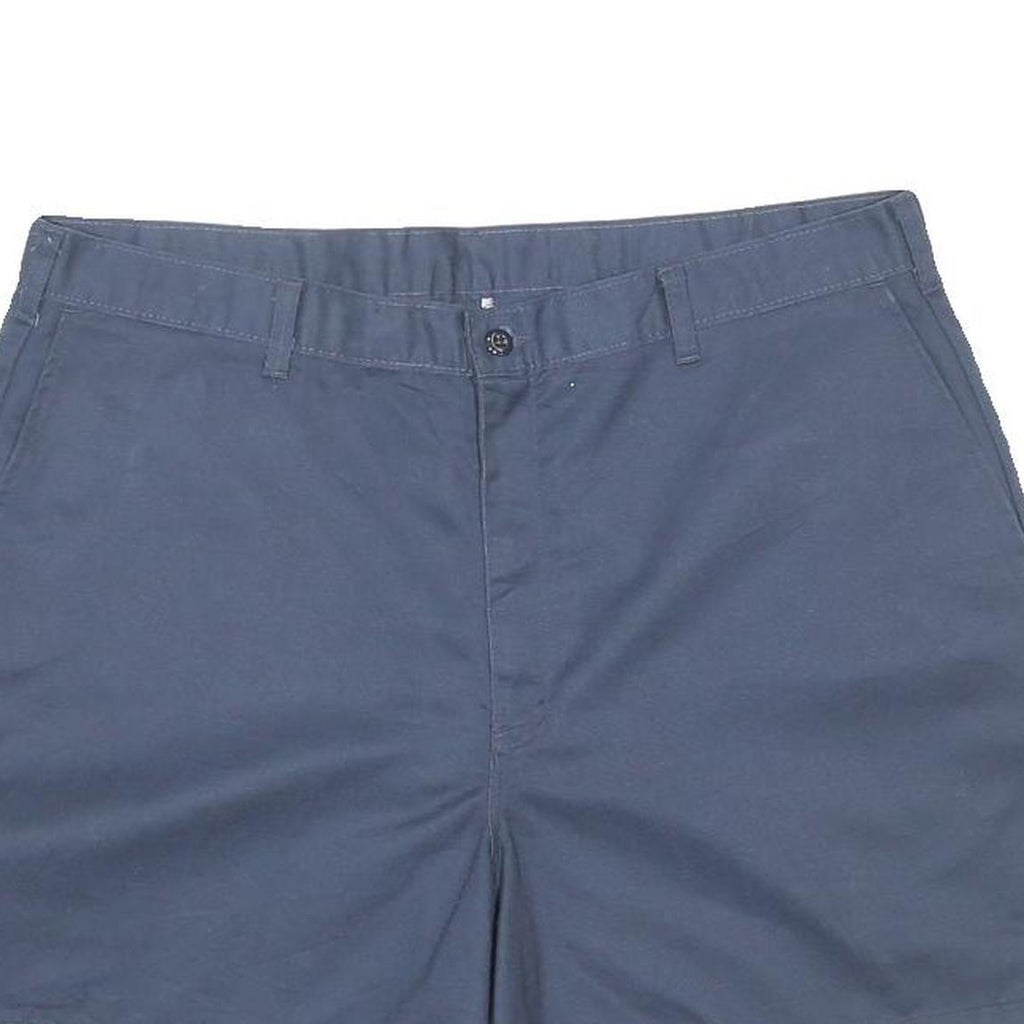 DICKIES Mens Blue Casual Shorts XL W40 Cotton Blend Classic Fit Workwear
