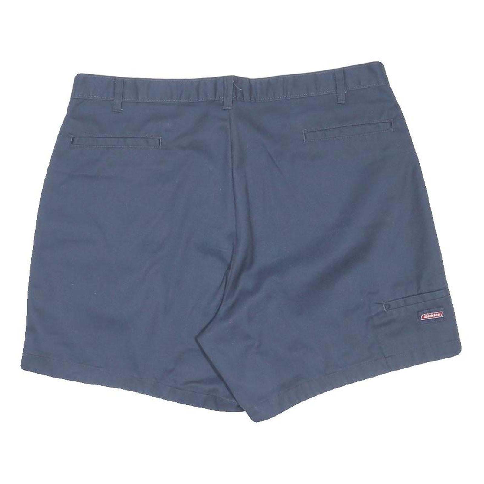 DICKIES Mens Blue Casual Shorts XL W40 Cotton Blend Classic Fit Workwear