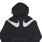 NIKE Mens Black Hoodie XS Cotton Blend Pullover Sweatshirt Sportswear