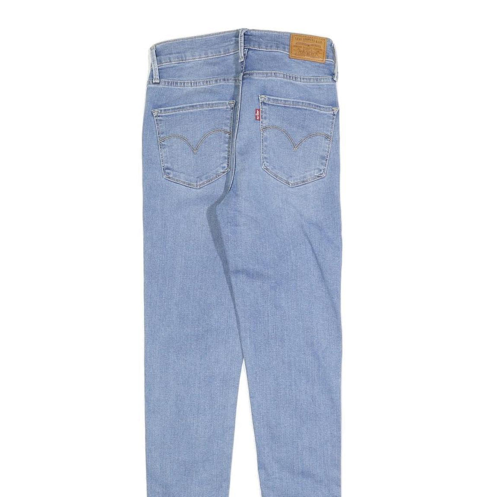 LEVI'S 720 BIG E Womens Jeans Blue Slim Skinny Denim Light W26 L32 Stretch