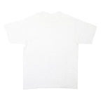 REEBOK Mens White Graphic T-Shirt L Short Sleeve Crew Neck Casual Sport