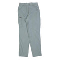 SUNWAY Womens Regular Grey Trousers W26 L30 Zip Closure Pocket Detail