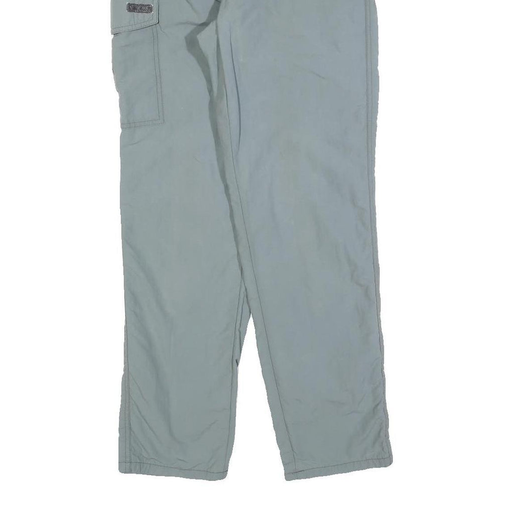 SUNWAY Womens Regular Grey Trousers W26 L30 Zip Closure Pocket Detail