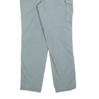 SUNWAY Womens Regular Grey Trousers W26 L30 Zip Closure Pocket Detail