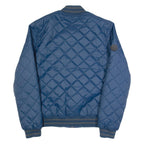 KANGOL Mens Quilted Jacket Blue M