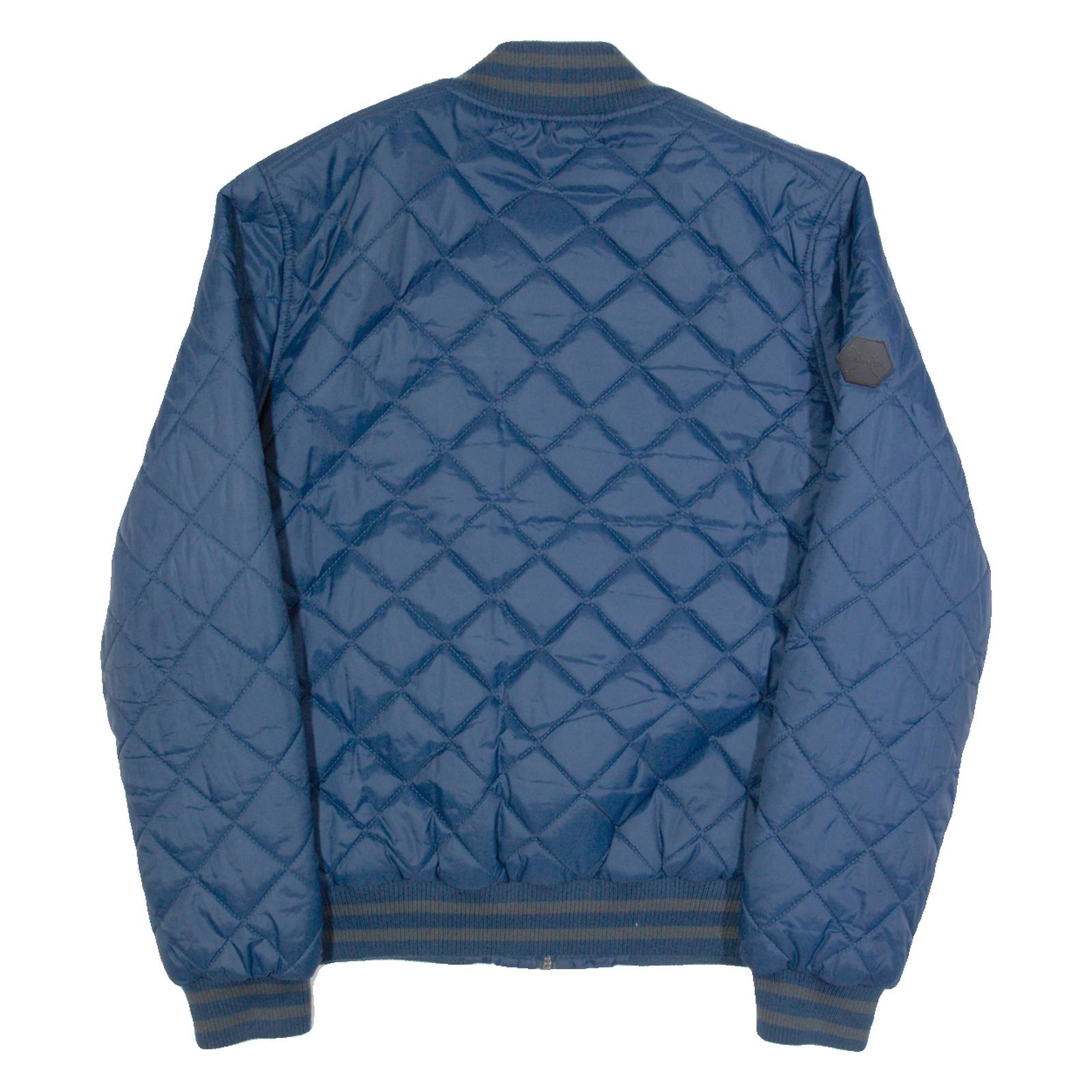 KANGOL Mens Quilted Jacket Blue M