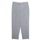 Chino Workwear Mens Trousers Grey Regular Straight W36 L32