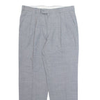 Chino Workwear Mens Trousers Grey Regular Straight W36 L32