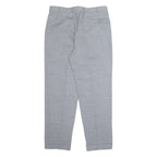 Chino Workwear Mens Trousers Grey Regular Straight W36 L32
