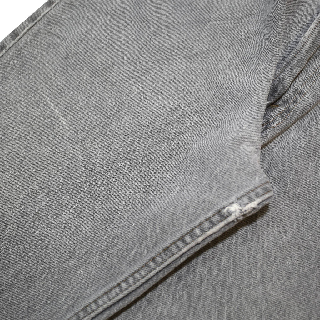 LEVI'S Mens Black Regular Straight Denim Cotton Medium W32 L34 Classic Zip