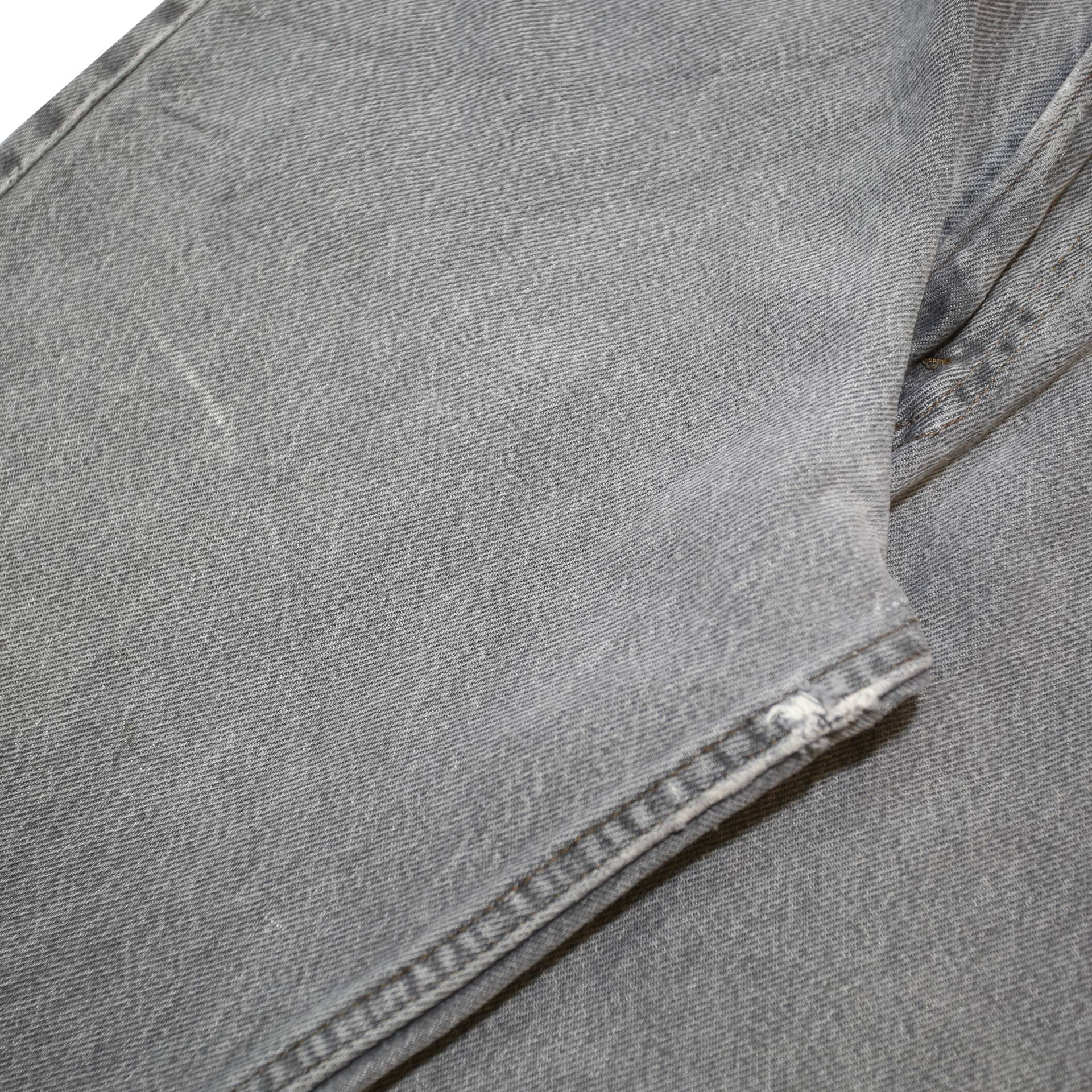 LEVI'S Mens Black Regular Straight Denim Cotton Medium W32 L34 Classic Zip