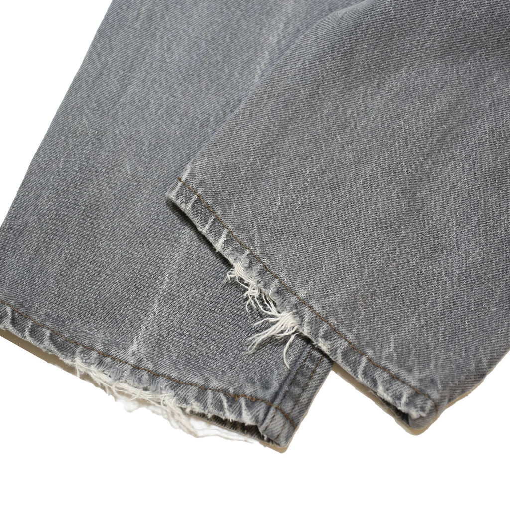LEVI'S Mens Black Regular Straight Denim Cotton Medium W32 L34 Classic Zip