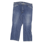 DICKIES Mens Jeans Blue Relaxed Straight Denim Medium W36 L27 Workwear Comfort