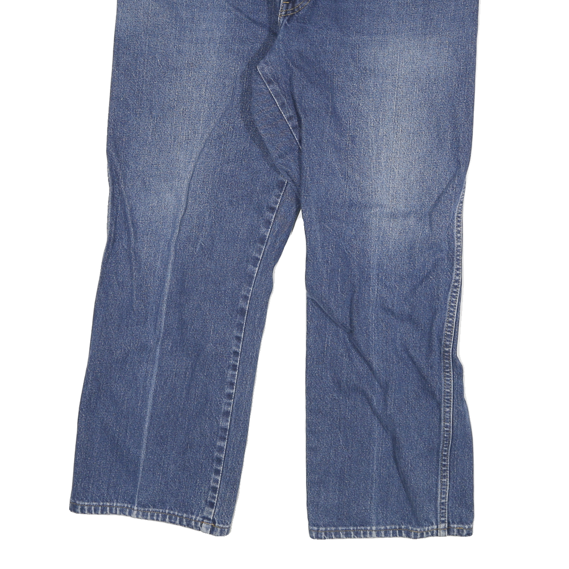 DICKIES Mens Jeans Blue Relaxed Straight Denim Medium W36 L27 Workwear Comfort