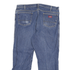 DICKIES Mens Jeans Blue Relaxed Straight Denim Medium W36 L27 Workwear Comfort