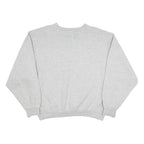 NIKE Womens Grey Sweatshirt Crew Neck M Cotton Blend Casual Pullover
